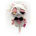 Produktbild Hazbin Hotel - Angel Dust Kitty plysch-nyckelring