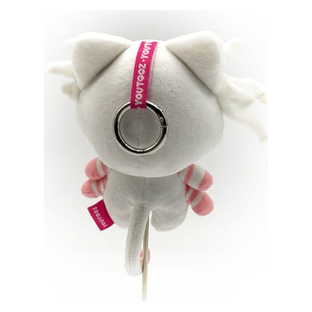 Produktbild Hazbin Hotel - Angel Dust Kitty plysch-nyckelring