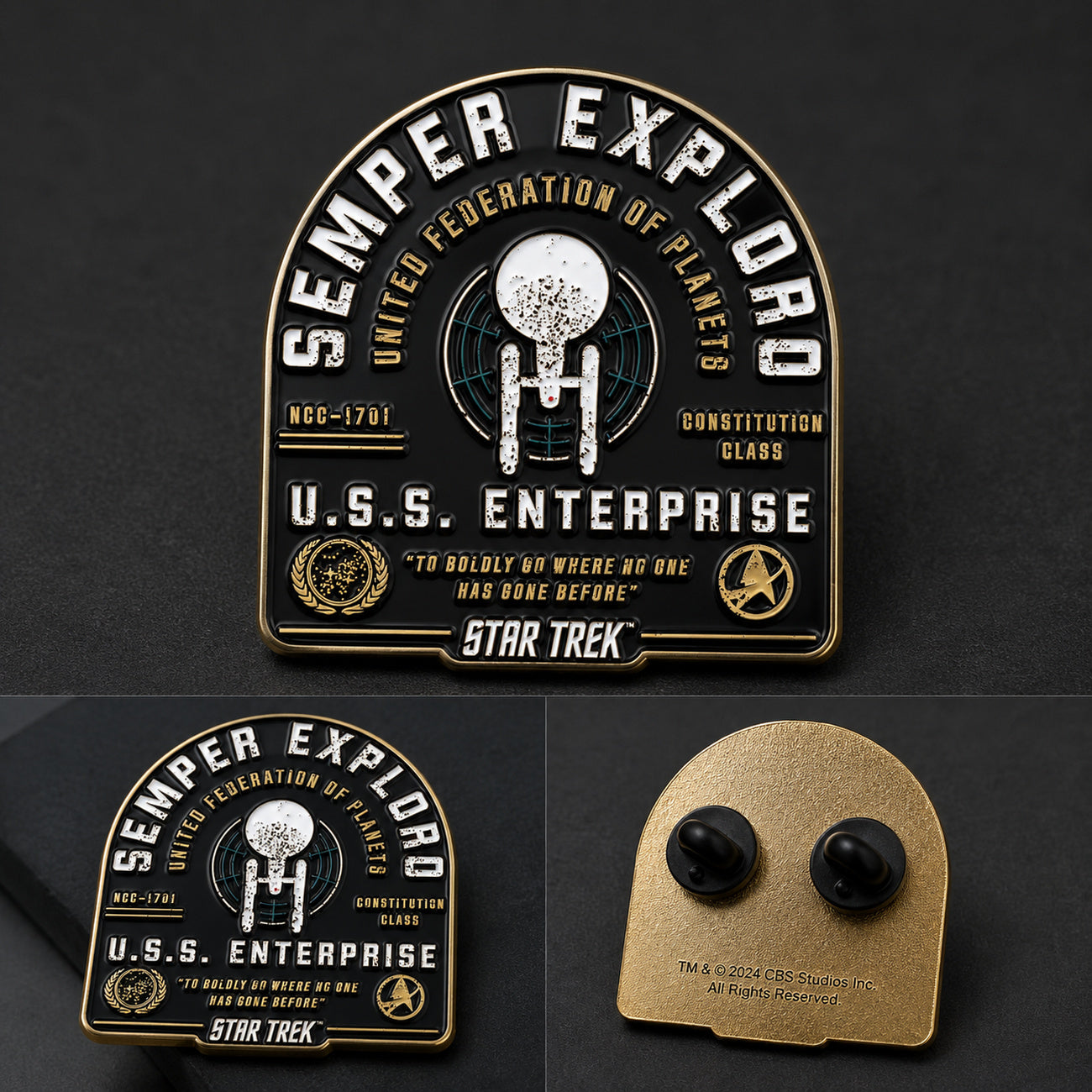 Produktbild Star Trek - Starfleet Academy pins set om 5