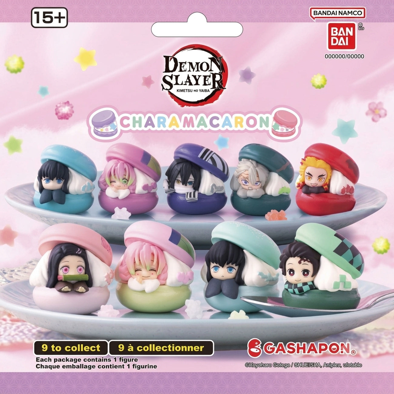 Produktbild Demon Slayer - Chara Macaron Mystery-figursdisplay