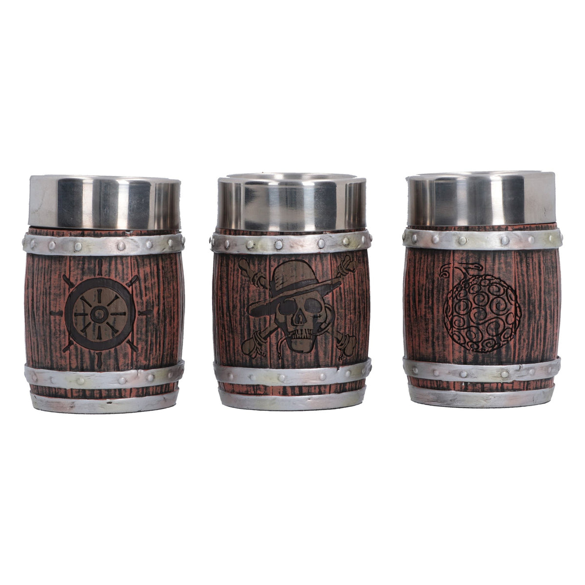 Produktbild One Piece - Shotglas 3-pack