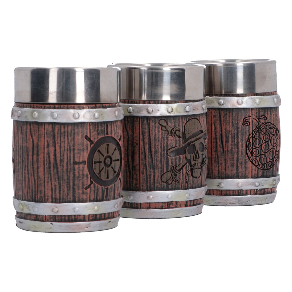 Produktbild One Piece - Shotglas 3-pack