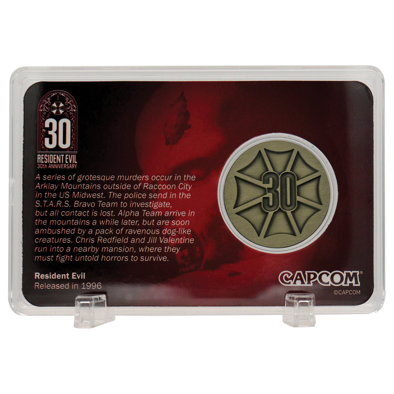 Produktbild Resident Evil - 30th Anniversary Limited Edition Samlarmynt