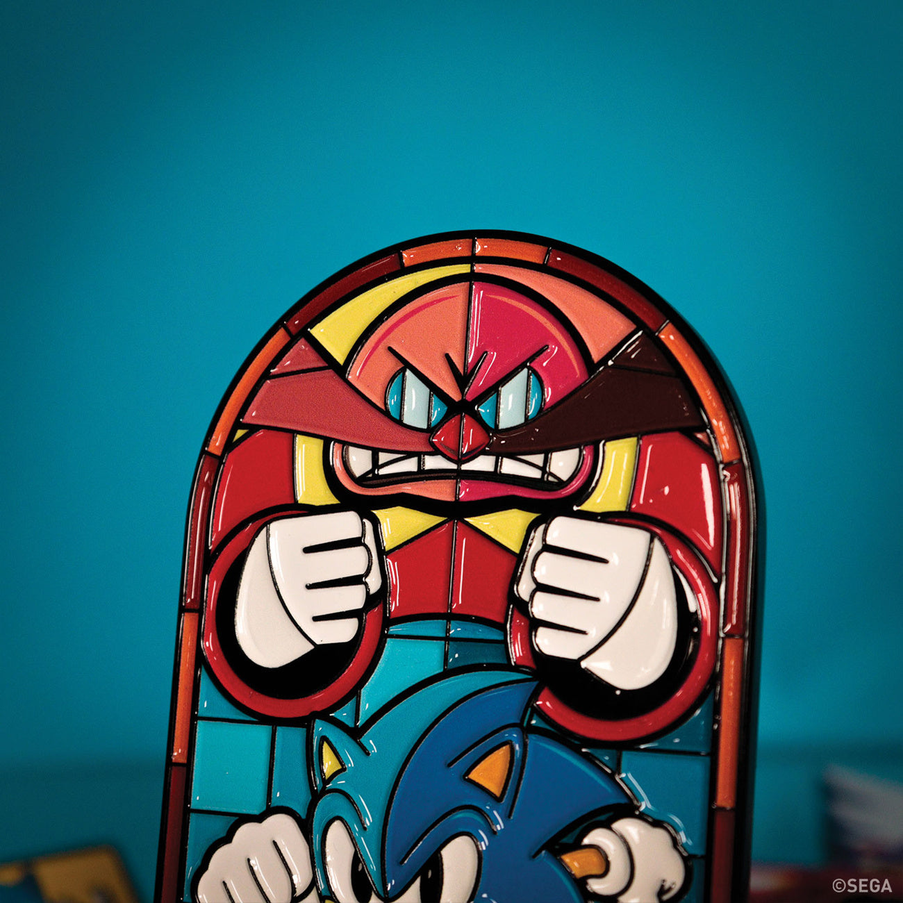 Produktbild Sonic – Fönster i glasmålning Limited Edition
