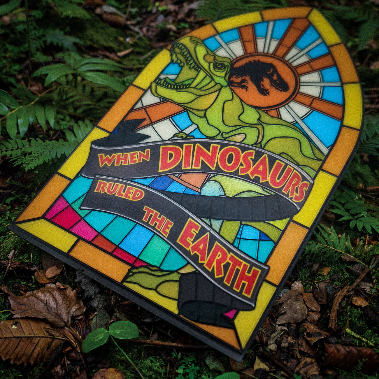 Produktbild Jurassic Park - Blyinfattat Fönster Limited Edition