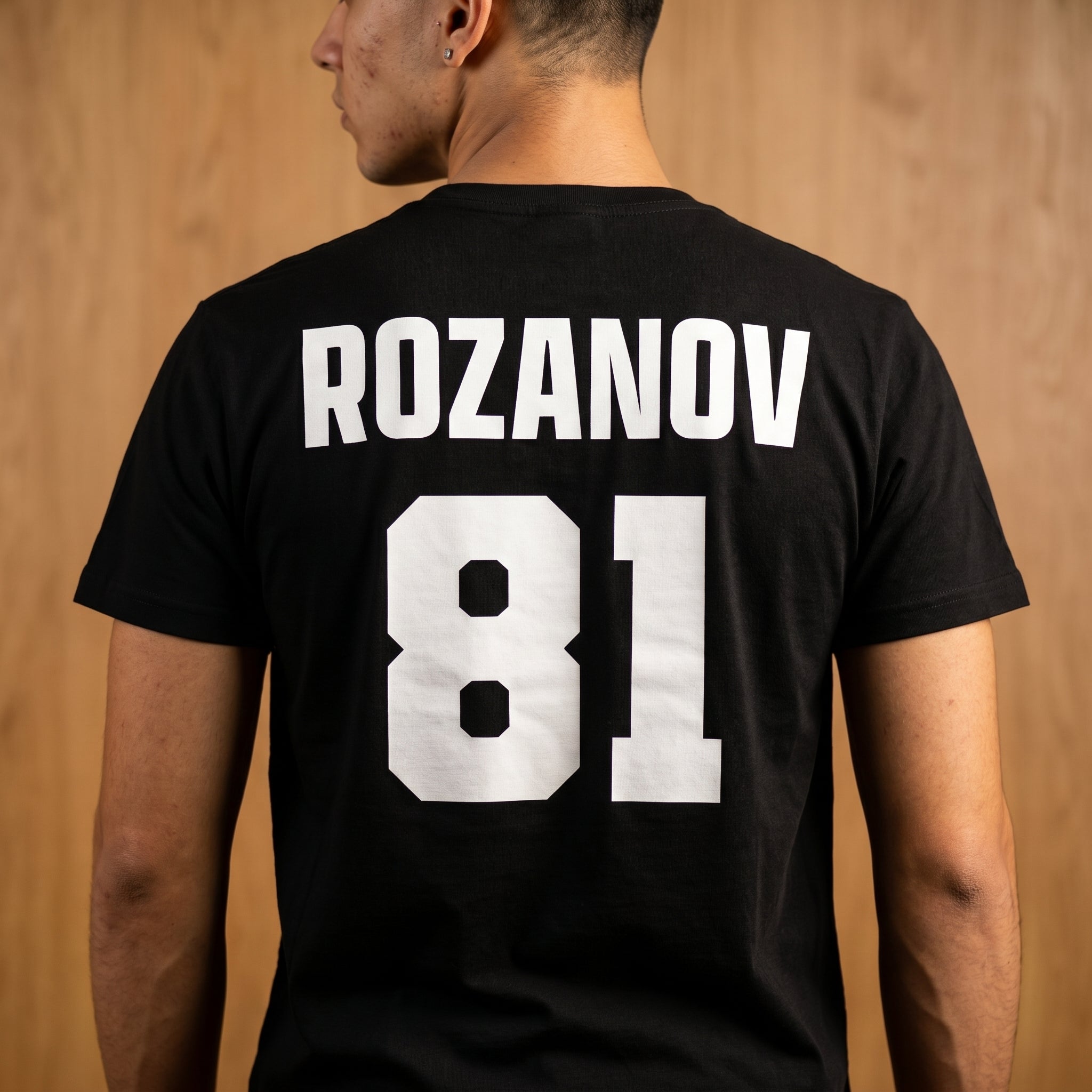 Produktbild Rozanov tröja i jersey-stil för Heated Rivalry-fans