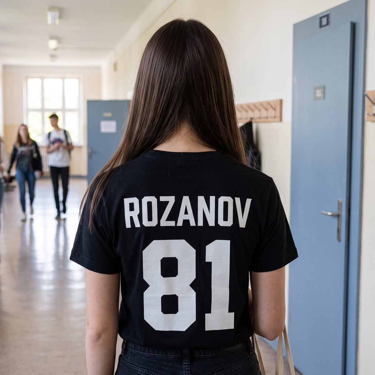 Produktbild Rozanov tröja i jersey-stil för Heated Rivalry-fans