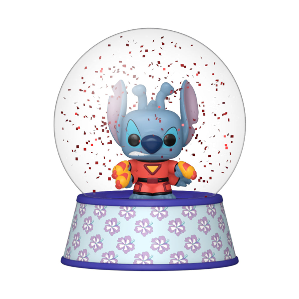Produktbild Stitch Funko Pop Mystery Glitter Snöglob 12-pack Display - Lilo & Stitch