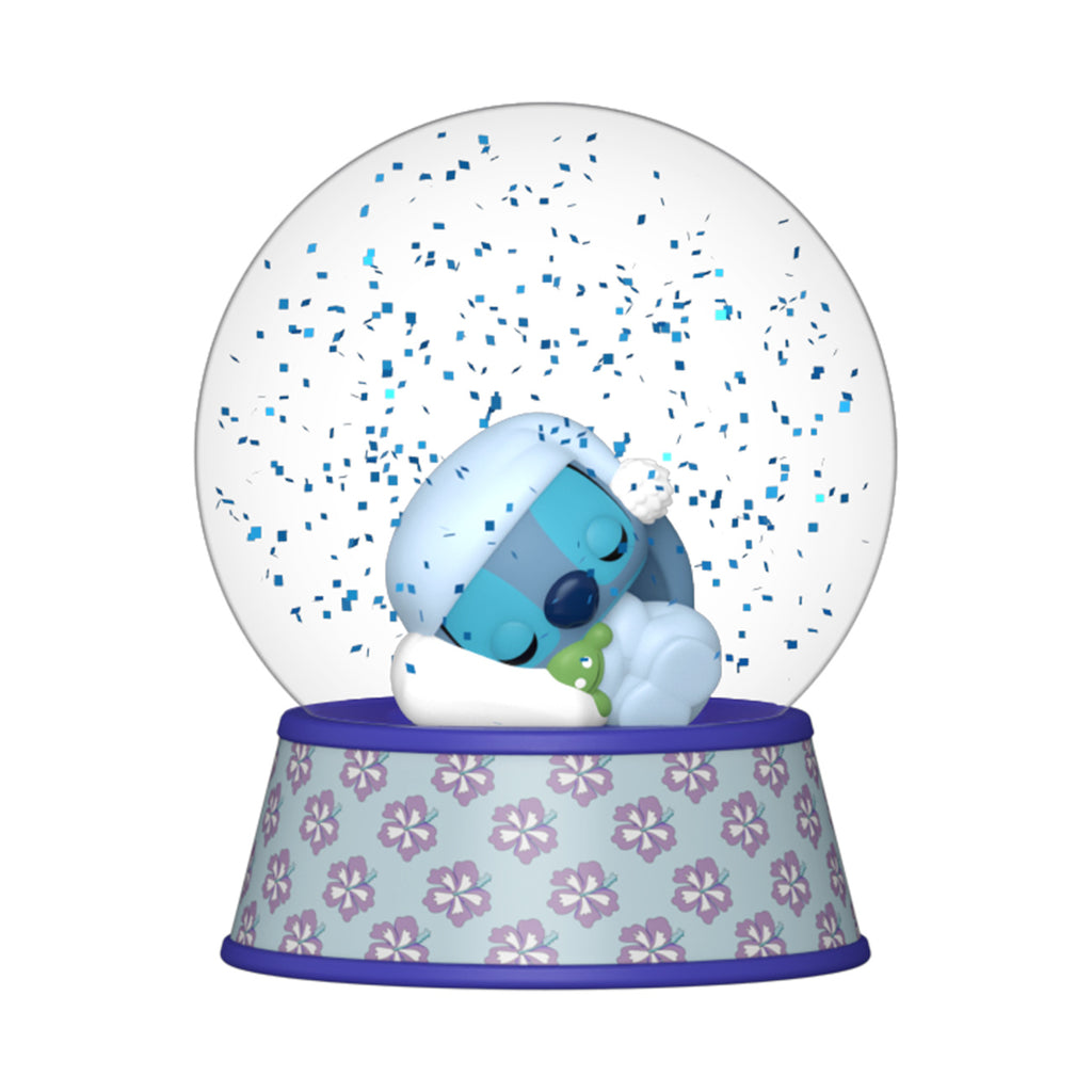 Produktbild Stitch Funko Pop Mystery Glitter Snöglob 12-pack Display - Lilo & Stitch