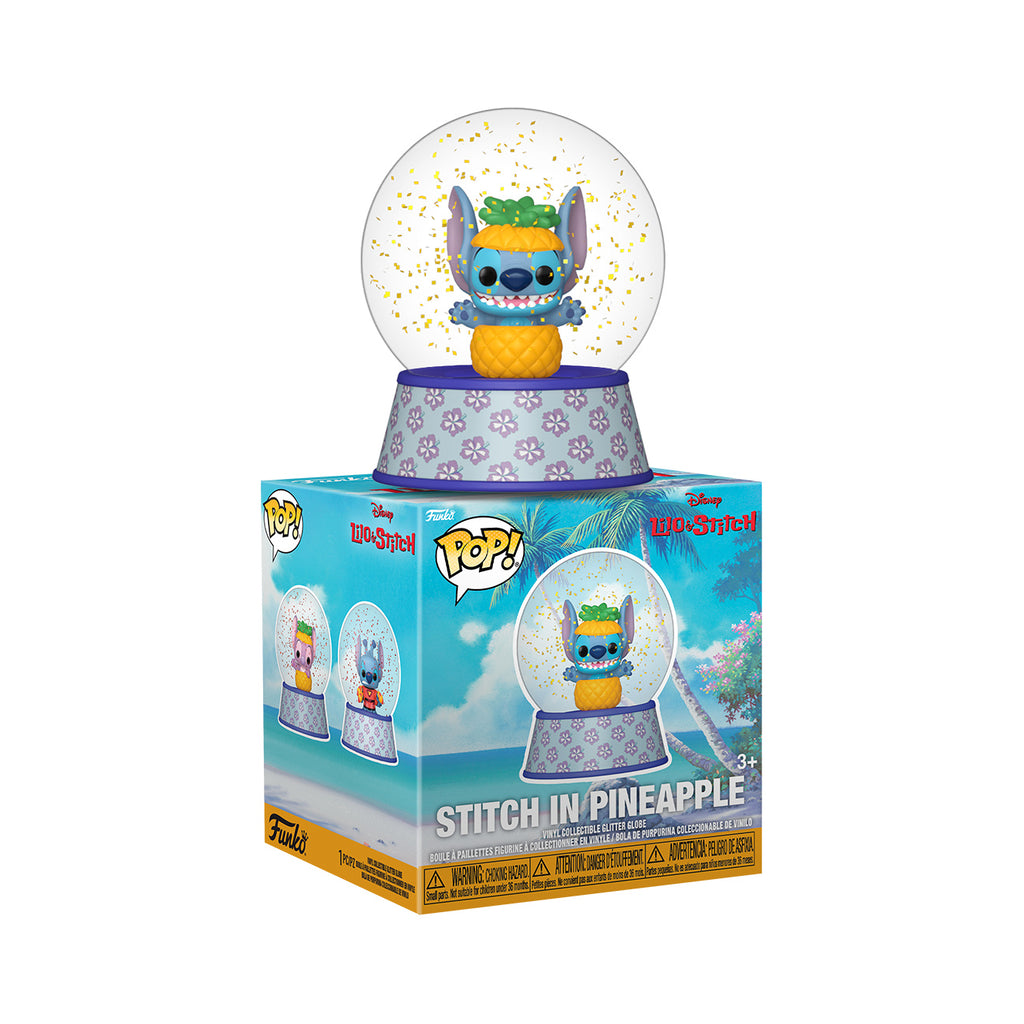 Produktbild Stitch Funko Pop Mystery Glitter Snöglob 12-pack Display - Lilo & Stitch