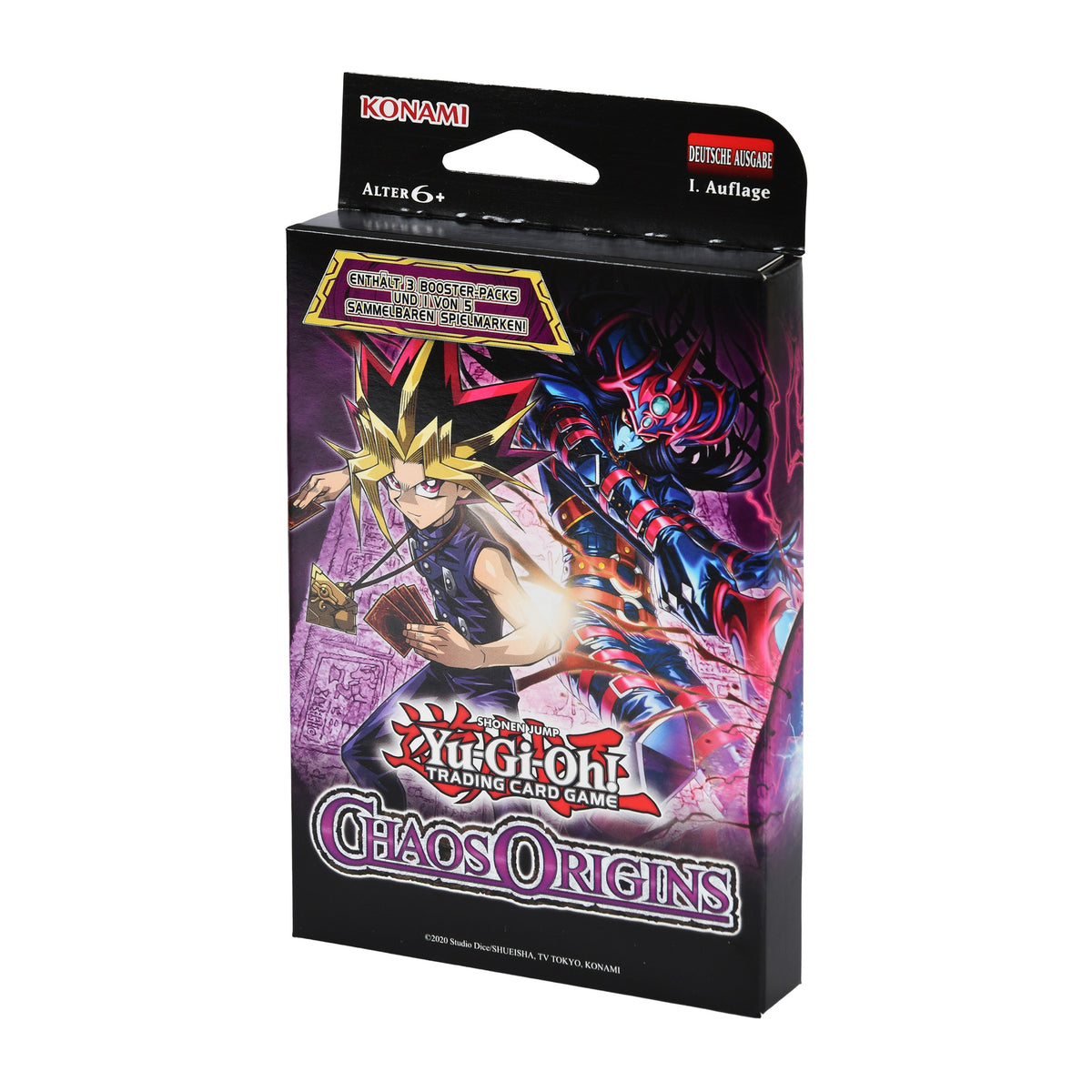Produktbild Yu-Gi-Oh! - Chaos Rising Tuckbox tysk version