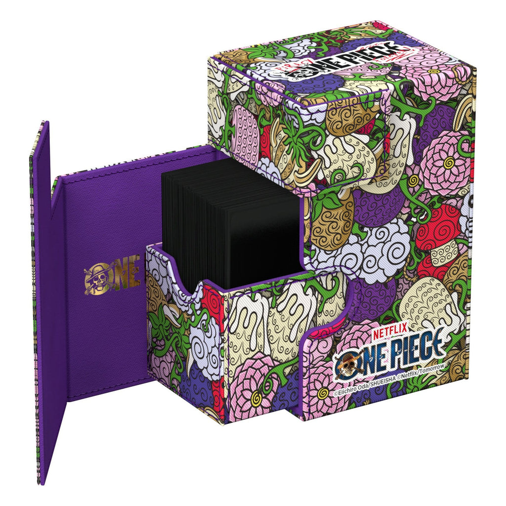 Produktbild One Piece - Devil Fruits Ultimate Guard Flip'n'Tray 80+ Deckbox