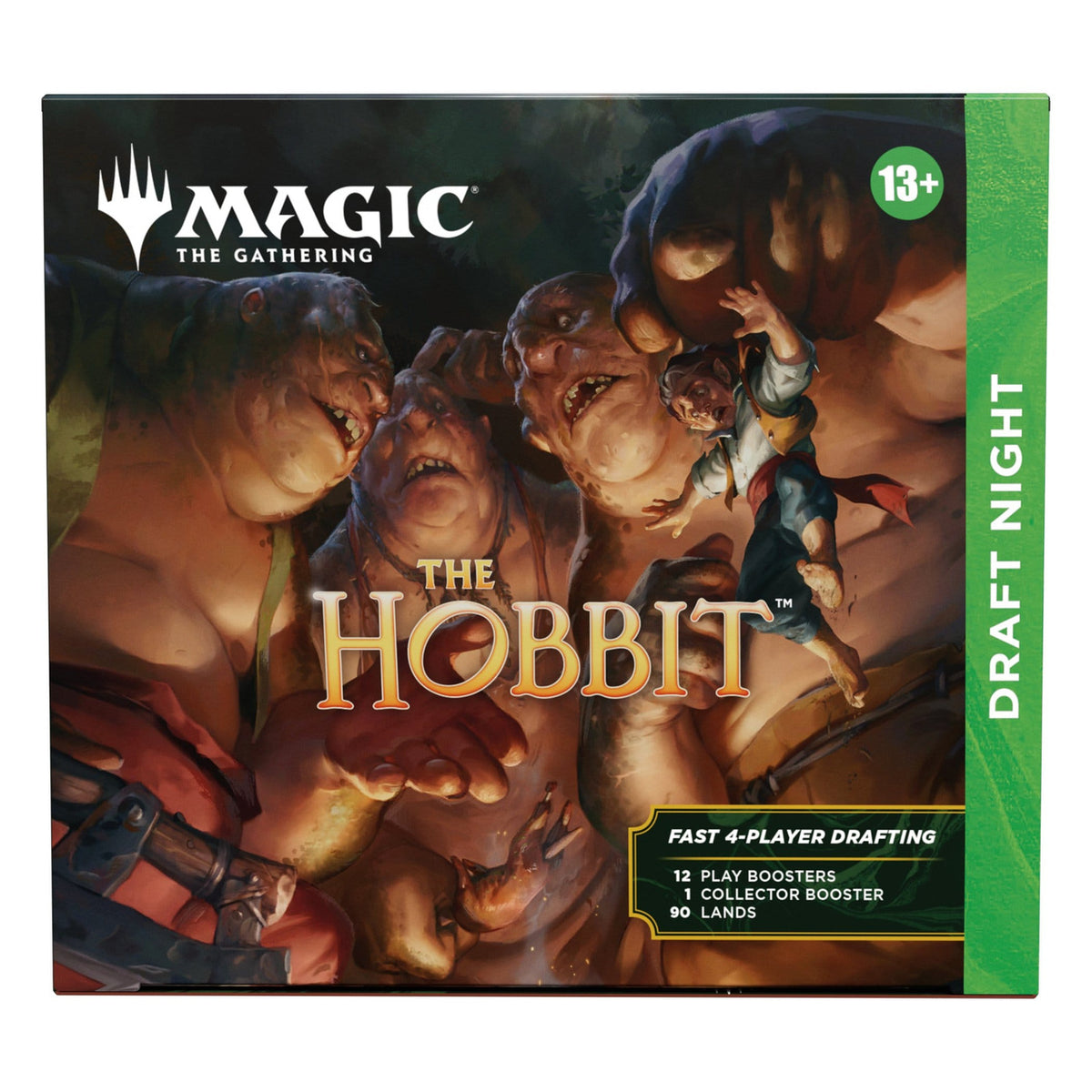 Produktbild The Hobbit Draft Night Box engelsk version - Magic The Gathering