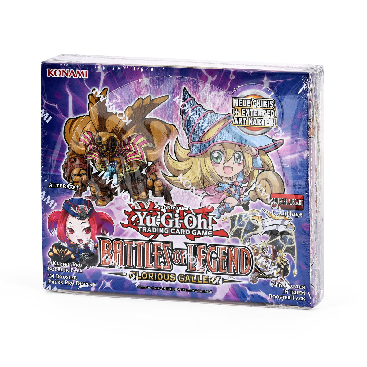 Produktbild Yu-Gi-Oh! - Battles of Legend: Glorious Gallery Samlarkorts-Boosterdisplay Tysk Version