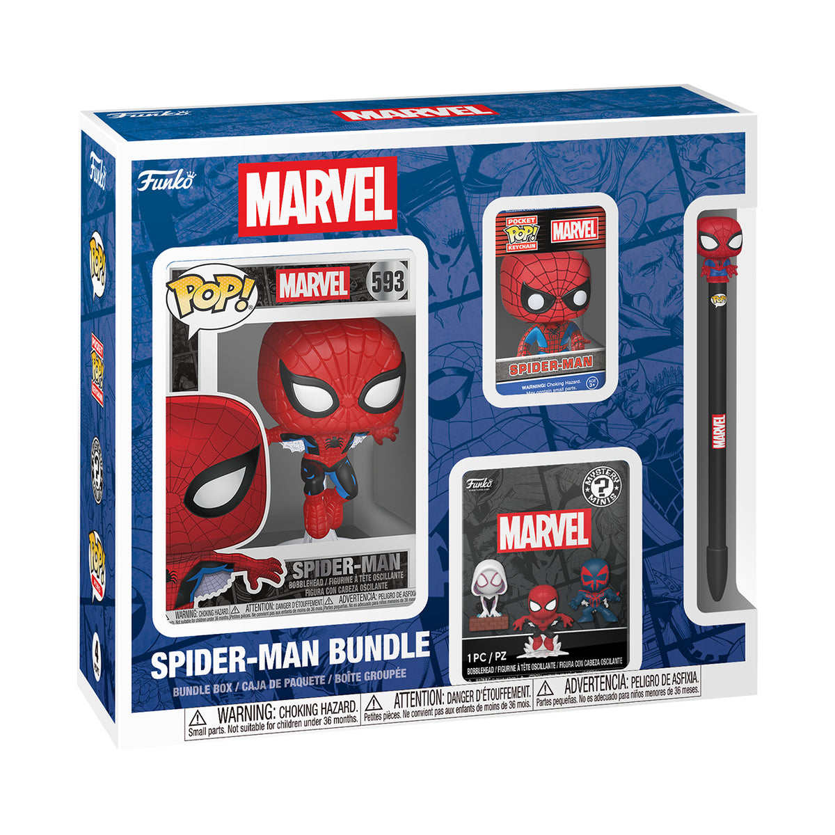 Produktbild Spider-Man - Funko Bundle Box 4 delar