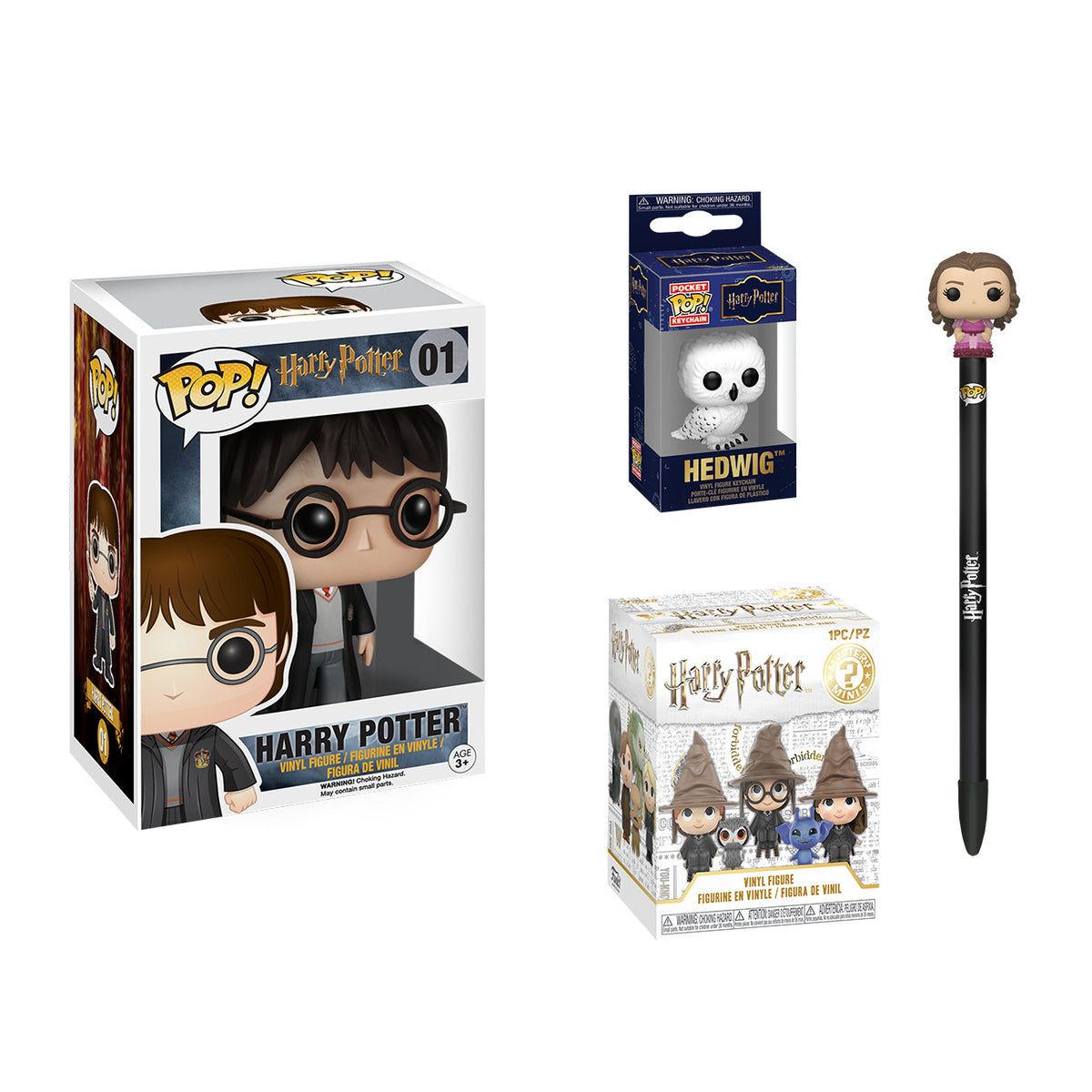 Produktbild Harry Potter - Funko Pop Bundle Box 4 delar
