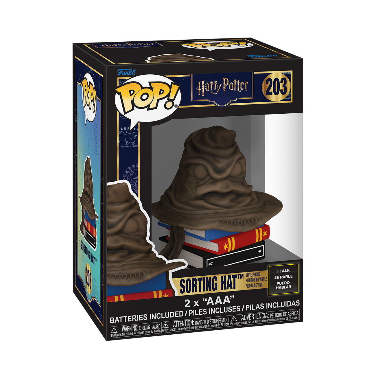 Produktbild Harry Potter - Sorteringshatten Funko Pop-diorama med ljud