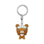 Produktbild Rilakkuma – Chairoikoguma Sleepy Funko Pop-nyckelring