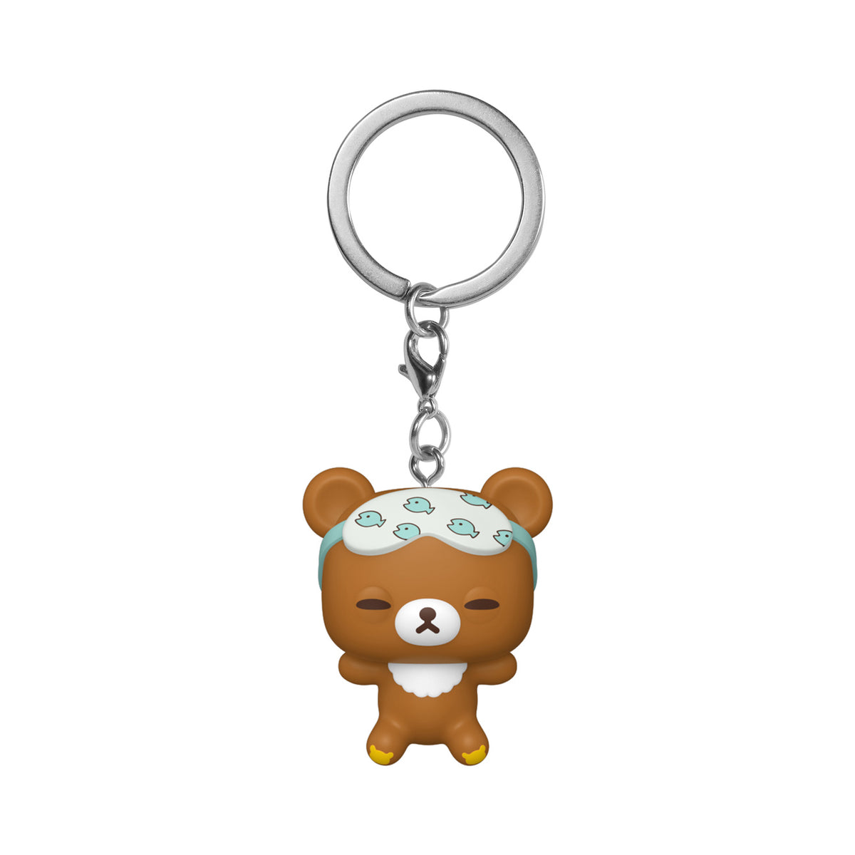 Produktbild Rilakkuma – Chairoikoguma Sleepy Funko Pop-nyckelring