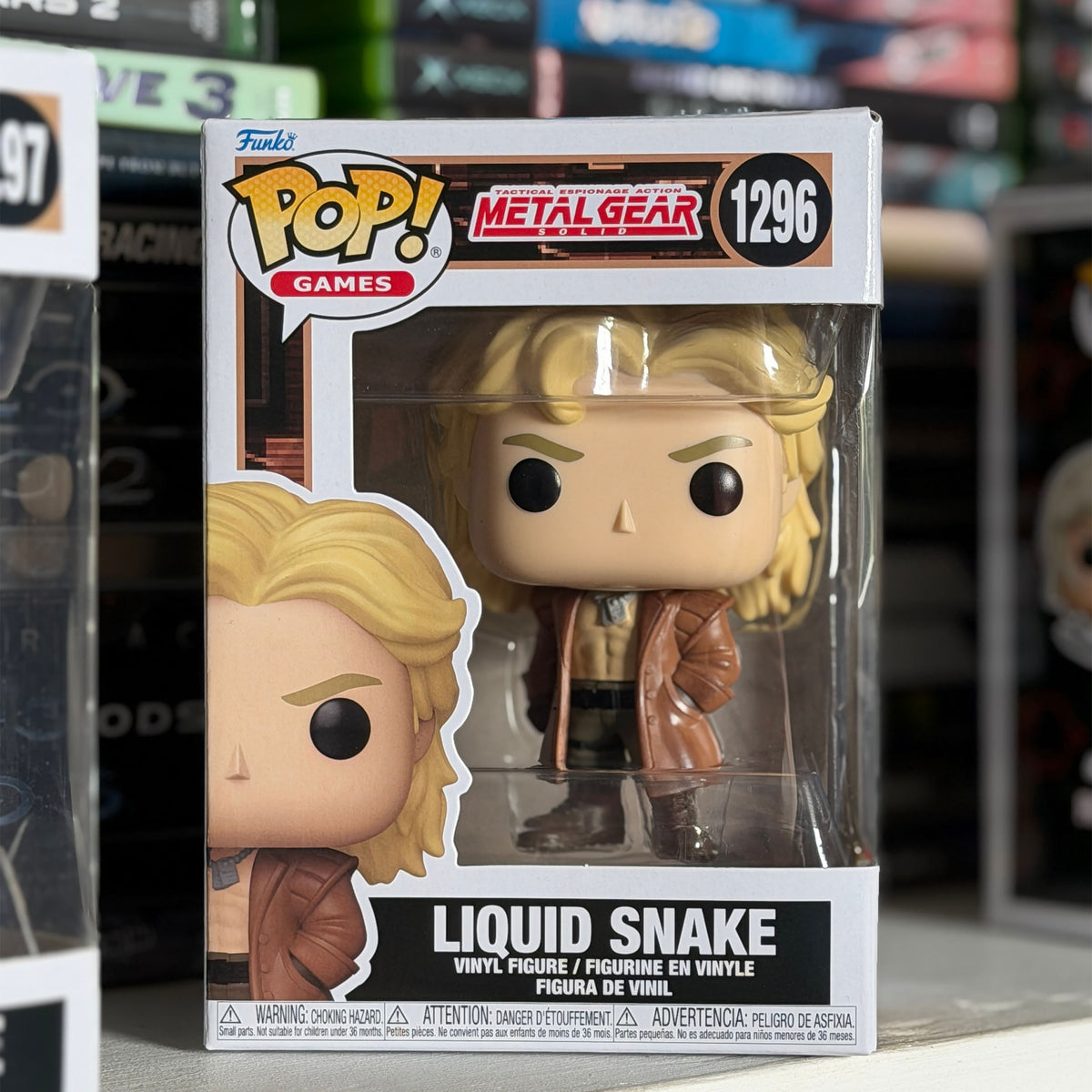 Produktbild Metal Gear Solid - Liquid Snake Funko Pop-figur