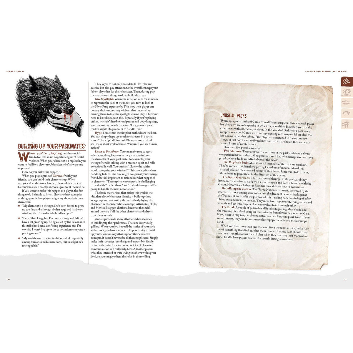 Produktbild Werewolf: The Apocalypse 5e rollspelsbok Scent of