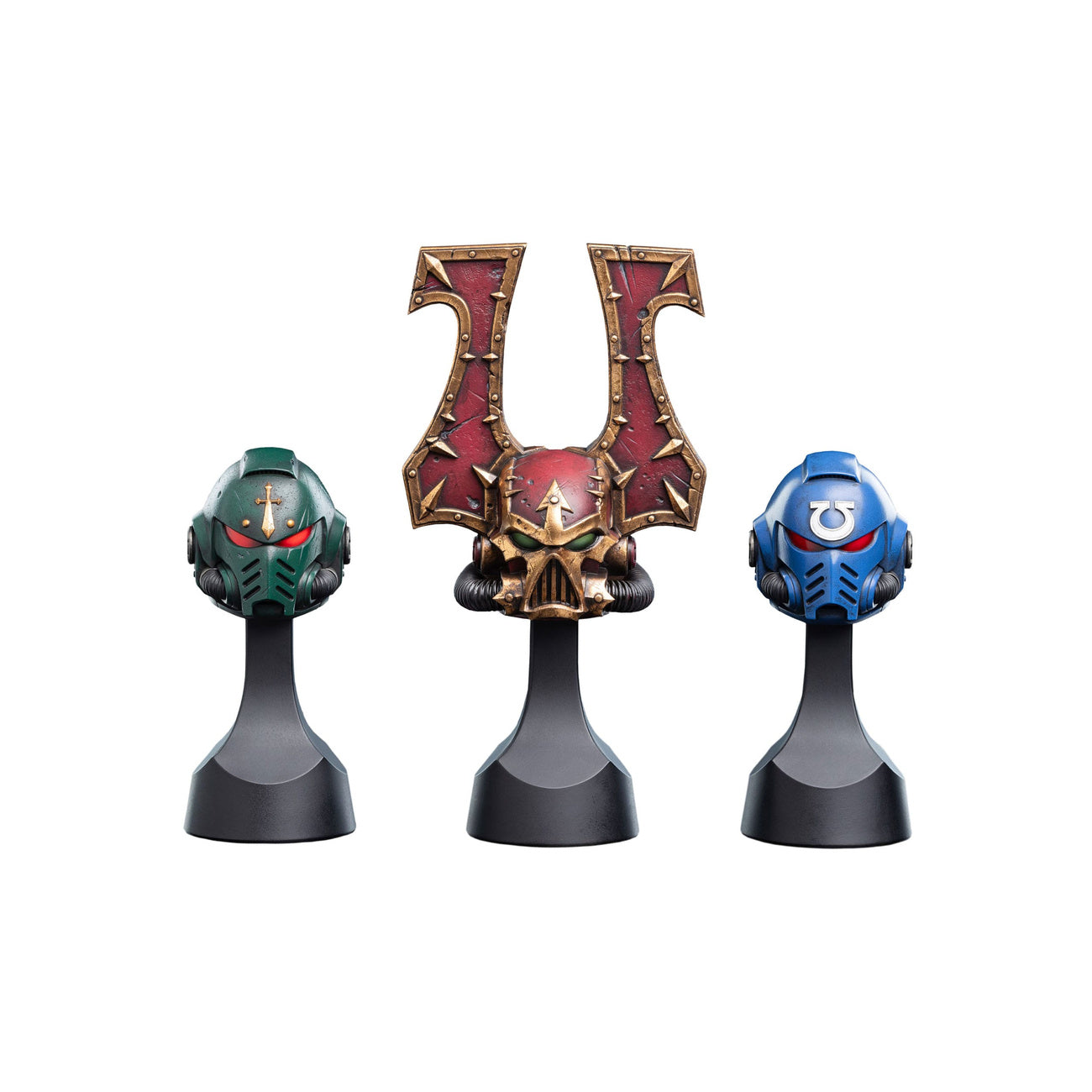 Produktbild Warhammer 40,000 Replika 1/4 Khorne Berzerker-hjälm 20 cm