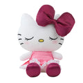 Produktbild Sanrio Gosedjursfigur Hello Kitty röd sammetklänning L 22 cm