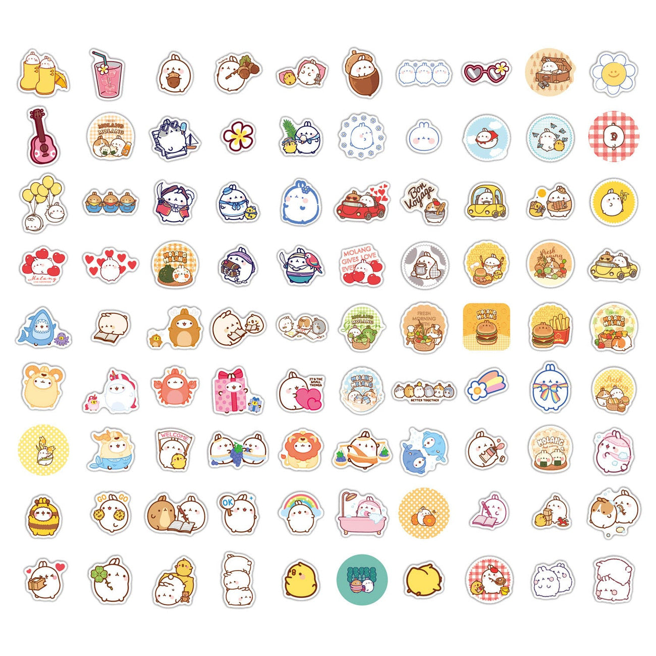Produktbild Molang Klistermärkespaket Sweet Moments