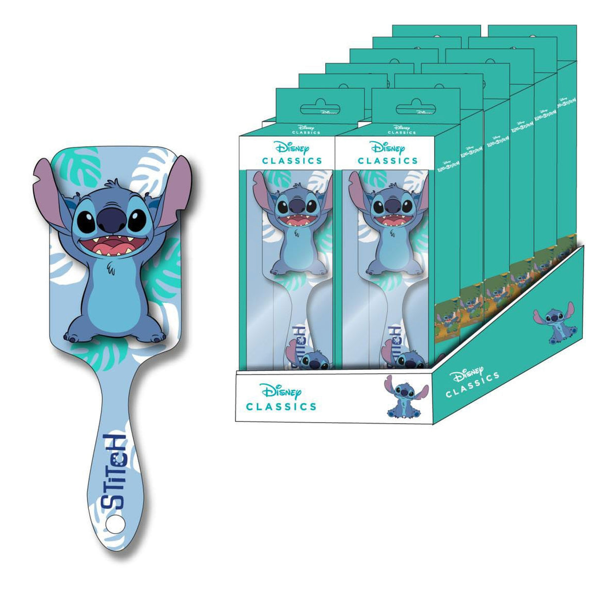 Produktbild Lilo & Stitch Hårborste Stitch Happy