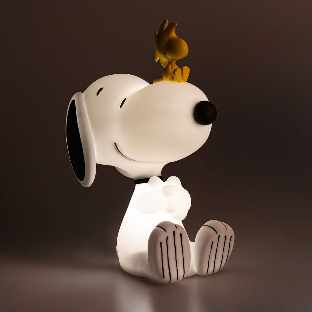 Produktbild Peanuts-lampa med USB-C Snoopy