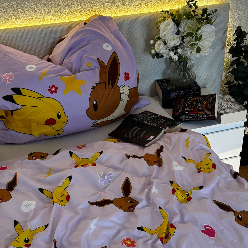 Produktbild Pokémon Sängkläder Ver. 19 140 x 200 cm / 70 x 90 cm