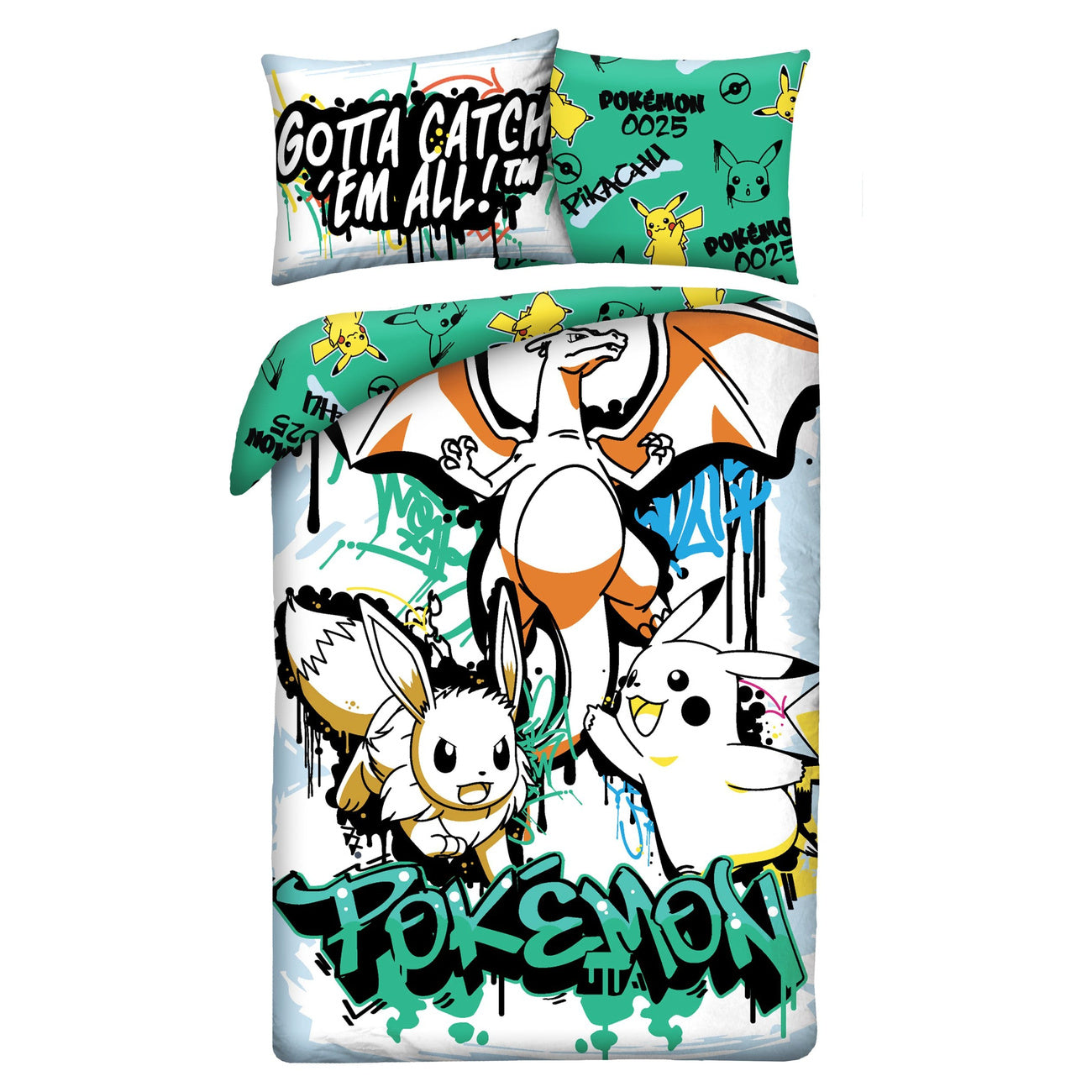 Produktbild Pokémon Sängkläder Ver. 18 140 x 200 cm / 70 x 90 cm