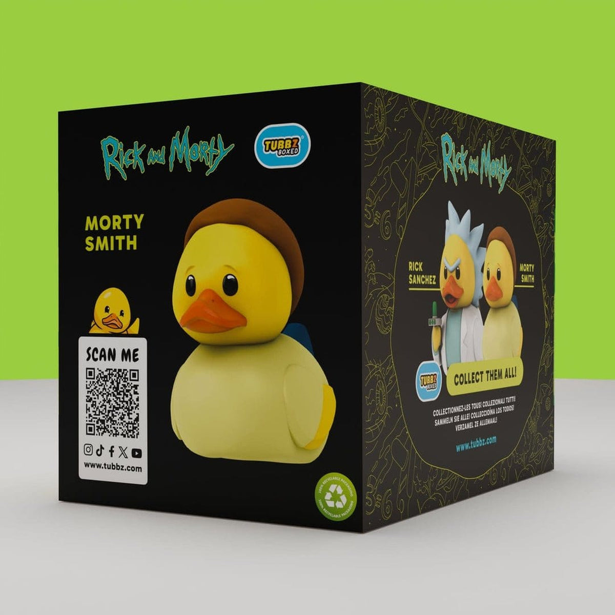 Produktbild Rick and Morty TUBBZ PVC-figur Morty Boxed Edition 10 cm