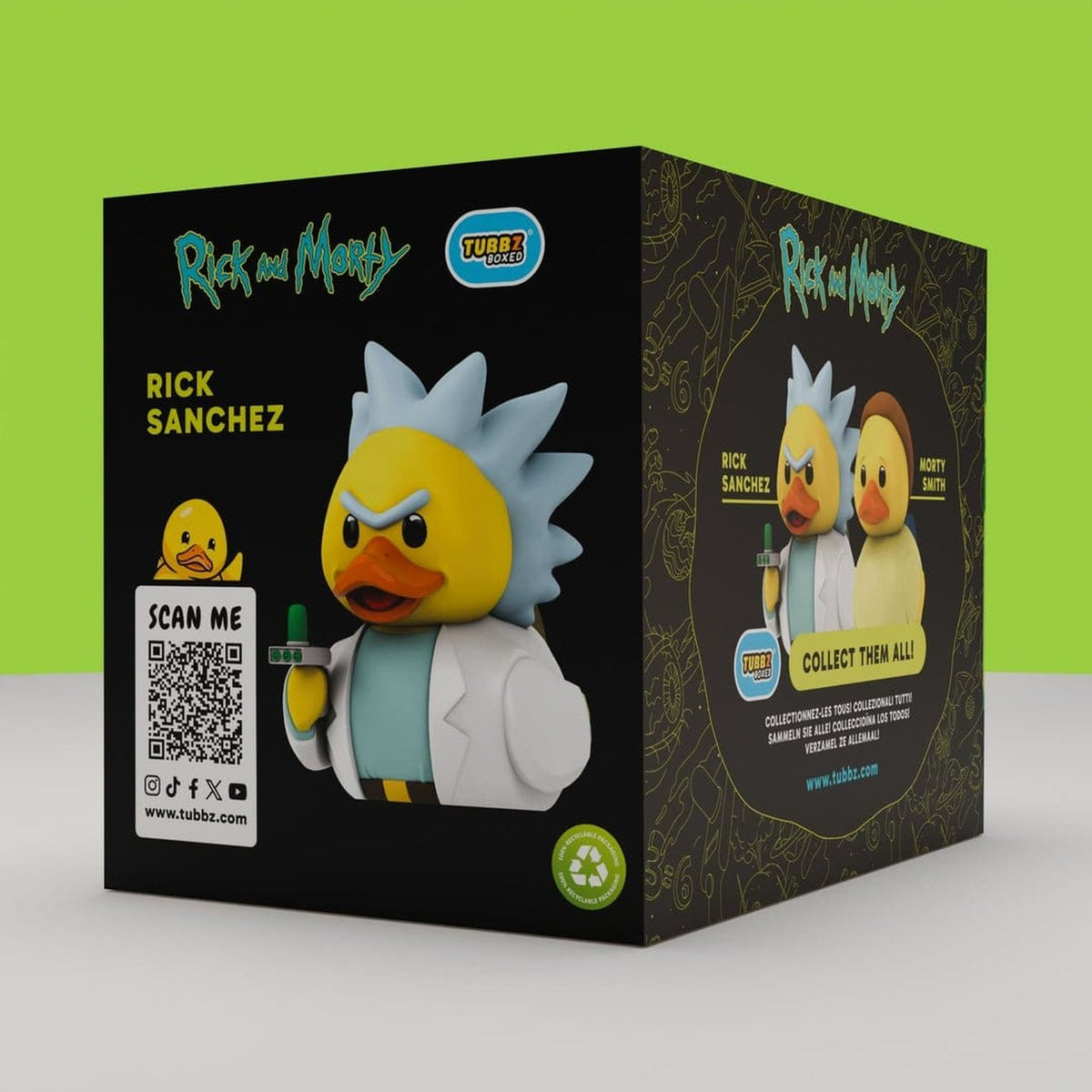 Produktbild Rick and Morty Tubbz PVC-figur Rick Boxed Edition 10 cm