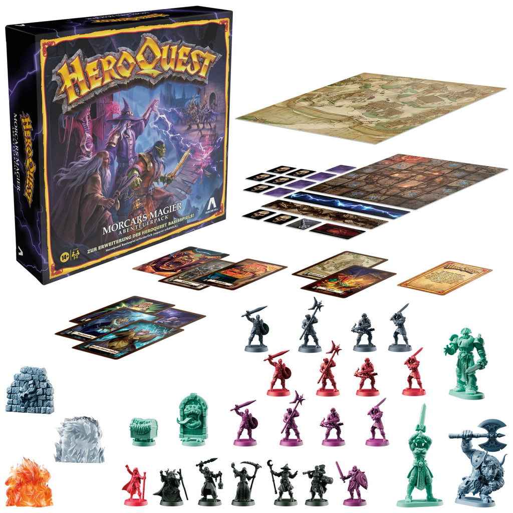 Produktbild HeroQuest Brädspels-expansion – Morcars Magiker