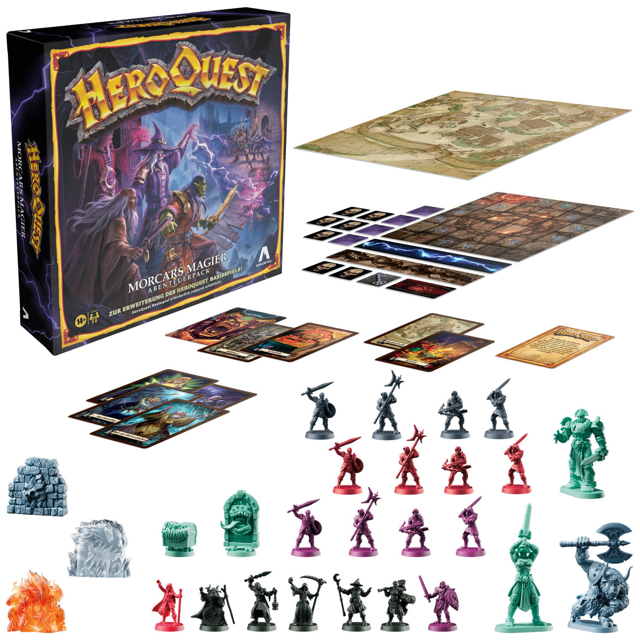 Produktbild HeroQuest Brädspels-expansion – Morcars Magiker