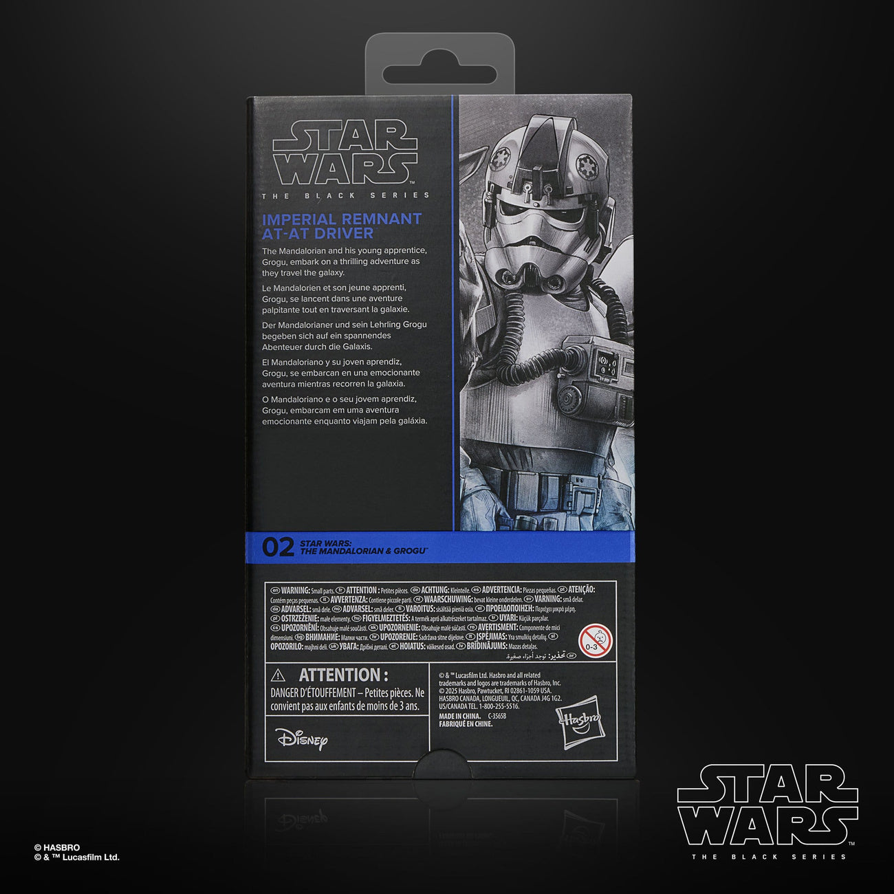 Produktbild Star Wars: The Mandalorian & Grogu Black Series actionfigur