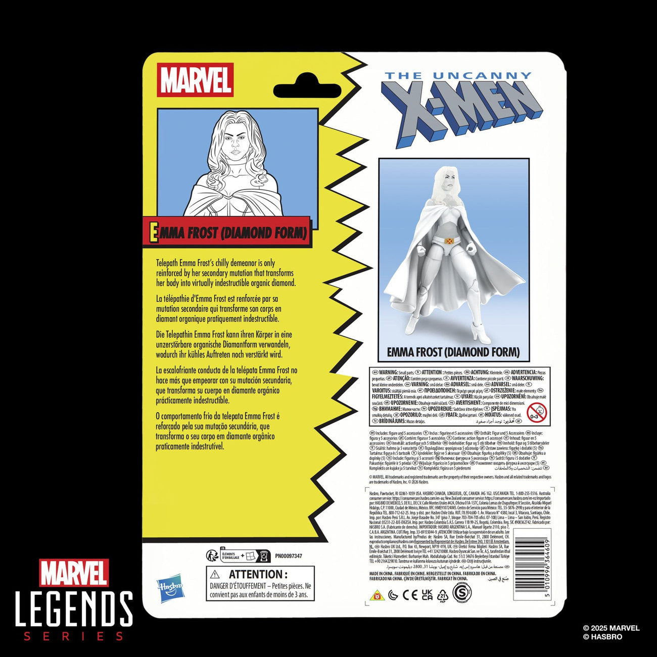 Produktbild The Uncanny X-Men Marvel Legends actionfigur Emma Frost