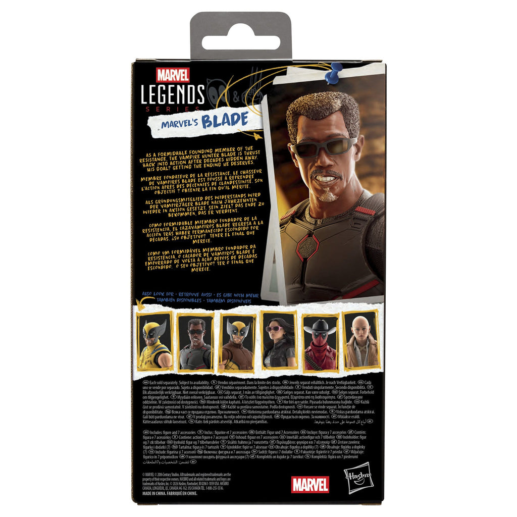 Produktbild Deadpool & Wolverine Marvel Legends actionfigur Marvel's