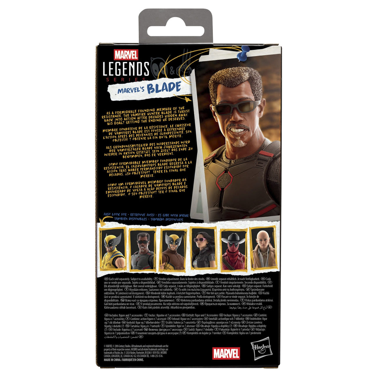 Produktbild Deadpool & Wolverine Marvel Legends actionfigur Marvel's