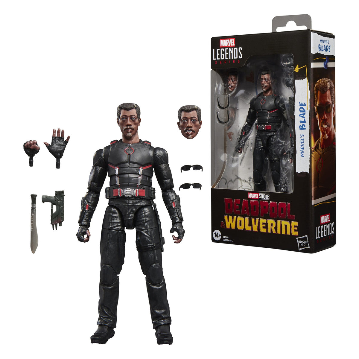 Produktbild Deadpool & Wolverine Marvel Legends actionfigur Marvel's