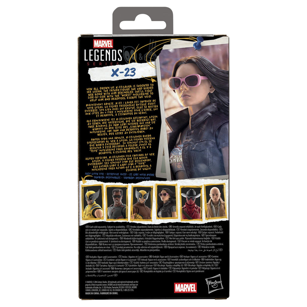 Produktbild Deadpool & Wolverine Marvel Legends actionfigur X-23 15 cm