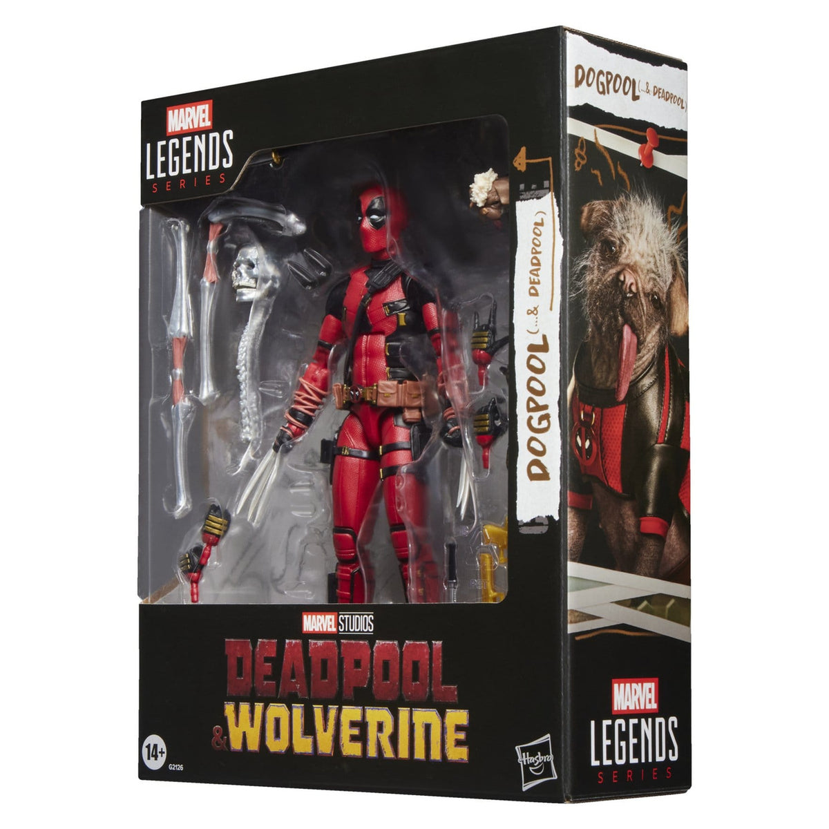Produktbild Deadpool & Wolverine Marvel Legends actionfigur Dogpool &