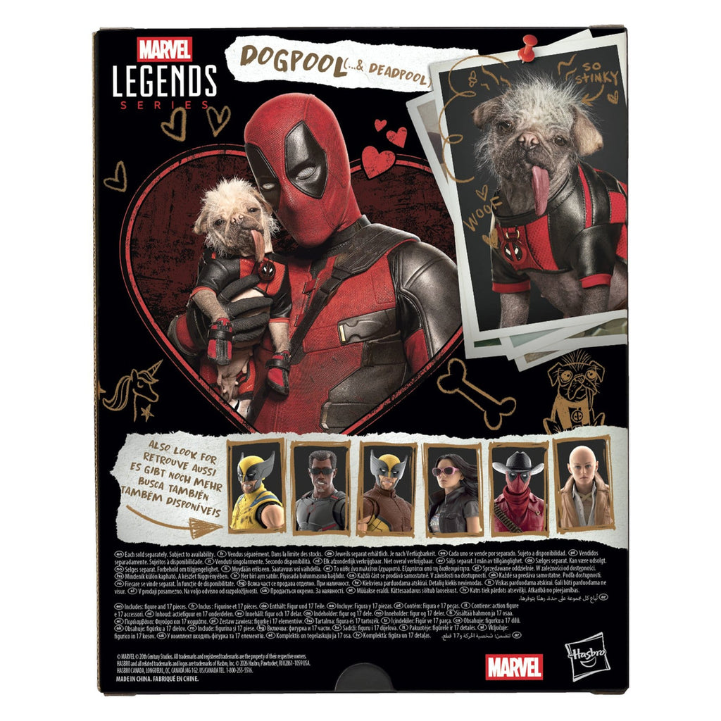Produktbild Deadpool & Wolverine Marvel Legends actionfigur Dogpool &