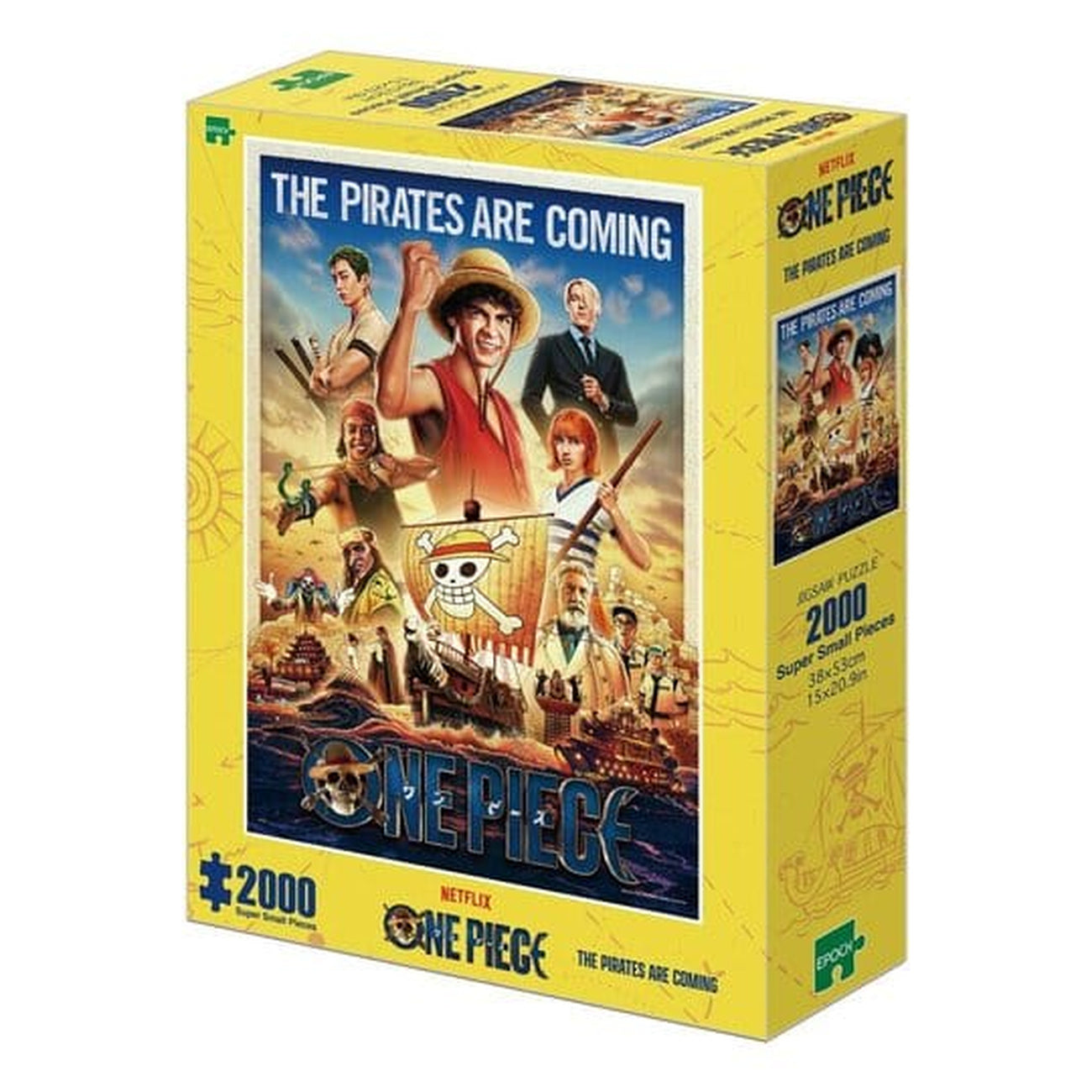 Produktbild One Piece-pussel 2000 bitar The Pirates Are Coming