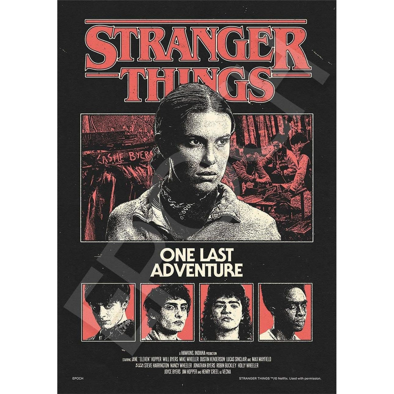 Produktbild Stranger Things Pussel 500 bitar One Last Adventure