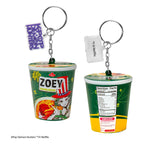 Produktbild KPop Demon Hunters Squishy Nyckelring Zoey Hamburger