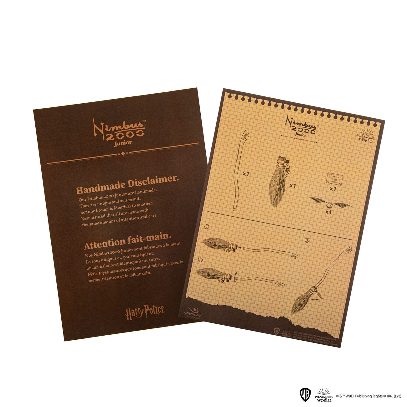 Produktbild Harry Potter Replika 1/1 Nimbus 2000 Junior Trollkarlskvast