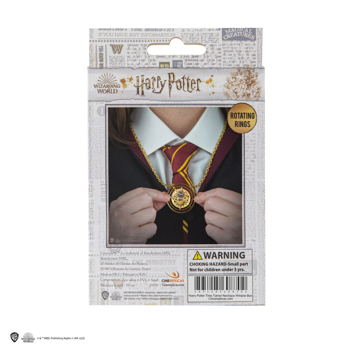 Produktbild Harry Potter Halsband & hänge Tidsvändare med