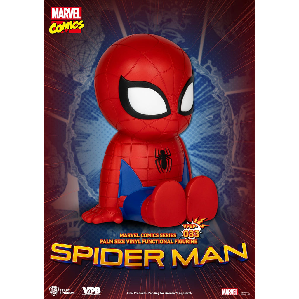 Produktbild Classic Marvel Comics Piggy sparbössa i vinyl Spider-Man 12 cm